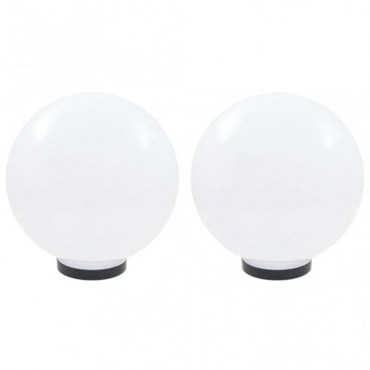 VidaXL Pack 2 Lámparas LED Esféricas E27 30cm