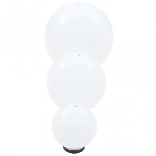 VidaXL Pack de 3 Lampes LED Sphériques E27