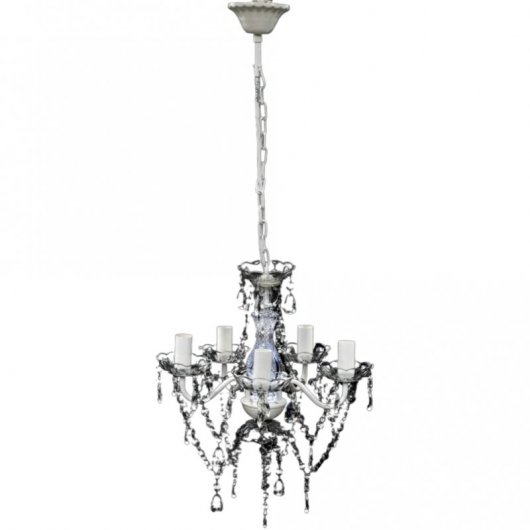 VidaXL Lustre Lampe 5xE14 Transparent