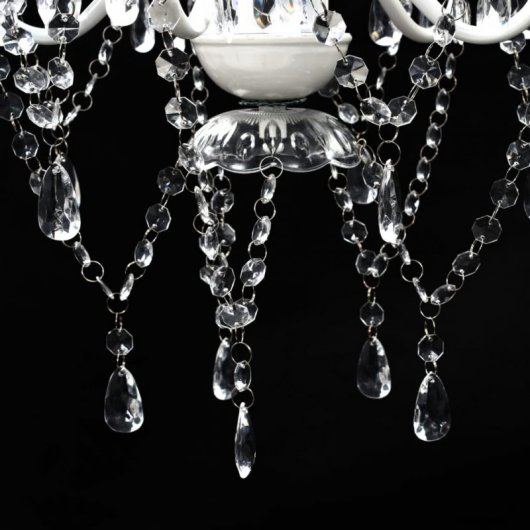VidaXL Lustre Lampe 5xE14 Transparent