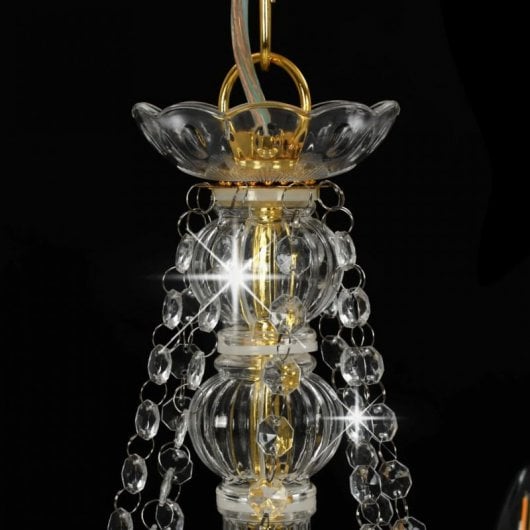 VidaXL Lustre 8xE14 Doré