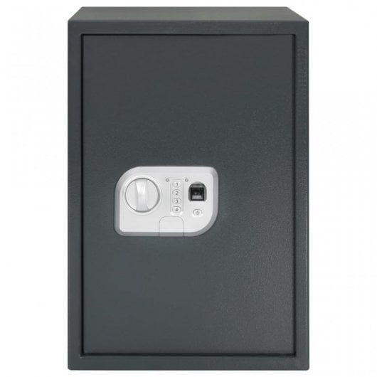 VidaXL Caja Fuerte Digital 35x31x50cm Gris Oscuro