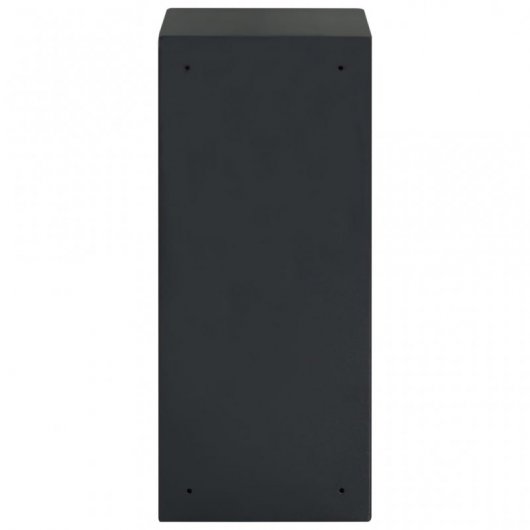 VidaXL Caja Fuerte Digital 35x31x80cm Gris Oscuro