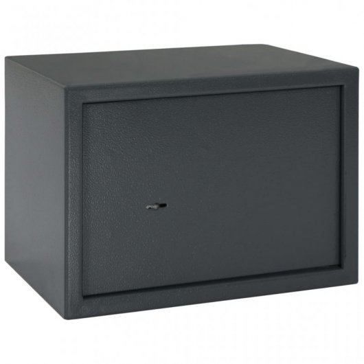 VidaXL Caja Fuerte Mecánica 35x25x25cm Gris Oscuro