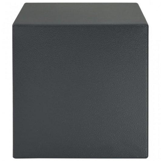 VidaXL Caja Fuerte Mecánica 35x25x25cm Gris Oscuro