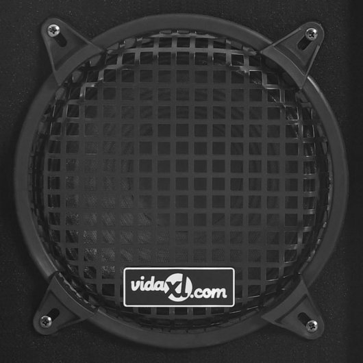 vidaXL Haut-parleurs passifs professionnels 800 W Noir