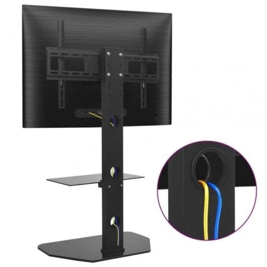 vidaXL Support TV Sol Pivotant 32 a 70 pouces VESA 600x400 Max 40Kg