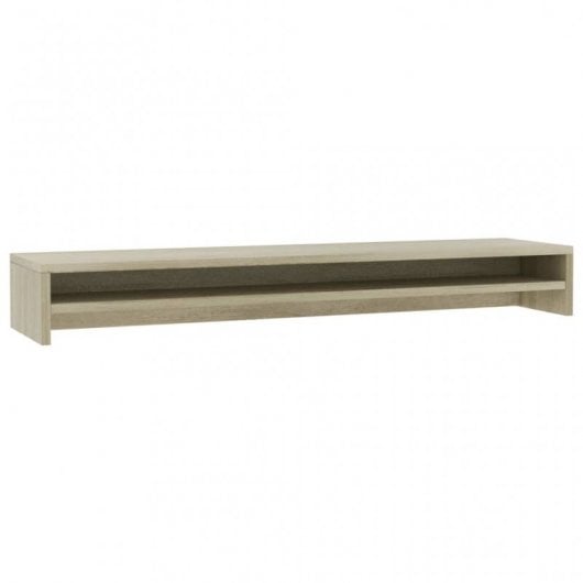 VidaXL Soporte de Sobremesa  para Monitores Roble Sonoma