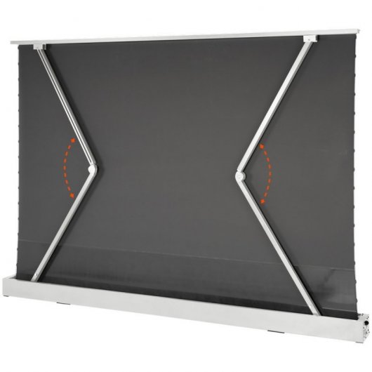 Celexon CLR HomeCinema UST Pantalla de Proyección Eléctrica de Suelo 243x137cm 110" Blanca