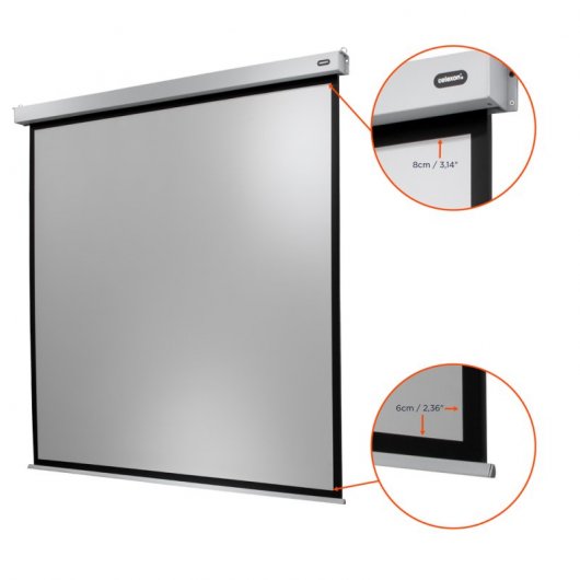 Celexon Electric Professional Plus Pantalla de Proyección Eléctrica 280x280 cm