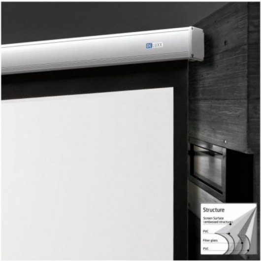 Celexon Deluxx Advanced Elegance Pantalla de Proyección Eléctrica 266x149cm
