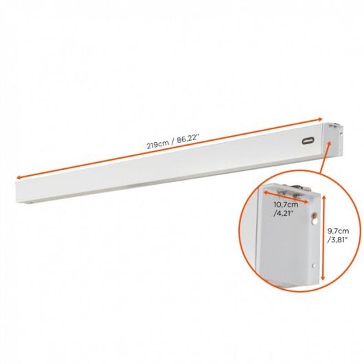 Celexon Motor Professional Plus Pantalla de Proyección con Batería V2.0 200x150cm 16:9