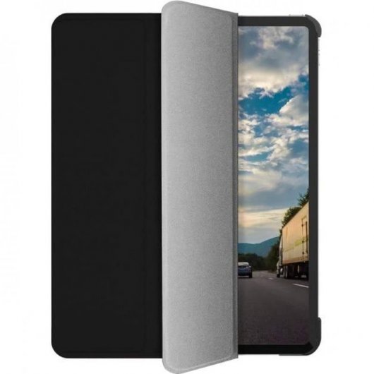 Macally Bastand Funda Libro con Soporte para el IPad 11 Pro 2021 Negra