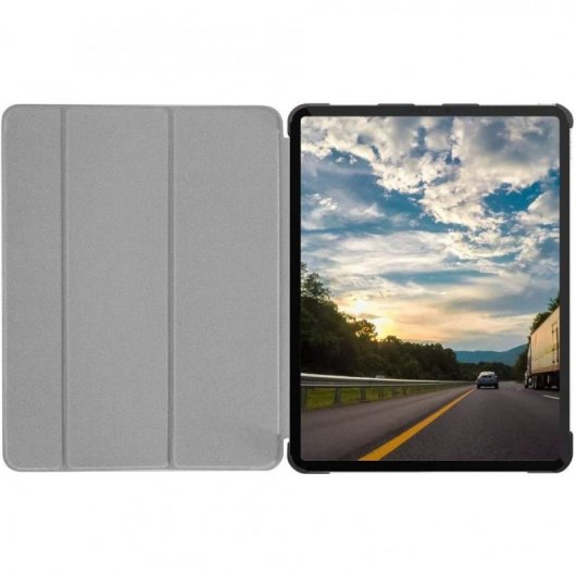 Macally Bastand Funda Libro con Soporte para el IPad 11 Pro 2021 Negra