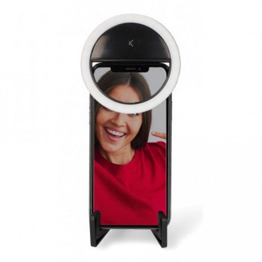 Mobile Tech Studio Live Pocket Aro de Luz con Stand