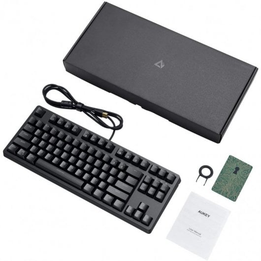 Aukey KM-G14 Teclado Mecânico Gaming RGB Switch Blue