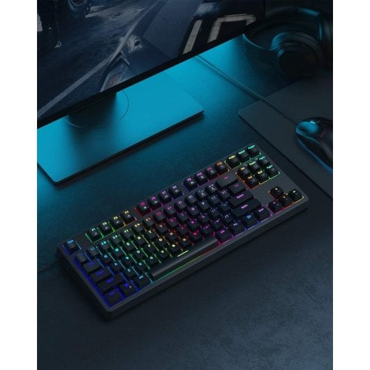 Aukey KM-G14 Teclado Mecânico Gaming RGB Switch Blue