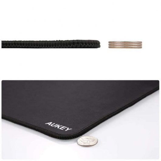 Aukey KM-P3 Alfombrilla Gaming Large XXL 900 Negra