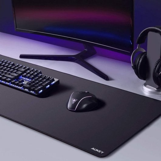 Aukey KM-P3 Alfombrilla Gaming Large XXL 900 Negra