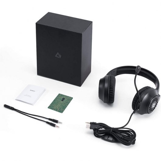 Aukey GH-X1 Auriculares Gaming RGB Negro