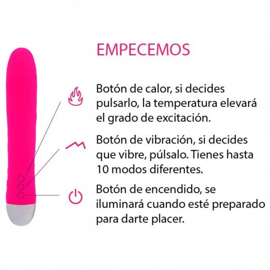500Cosmetics Billy Vibrador para Estimulación Clitorial y Vaginal