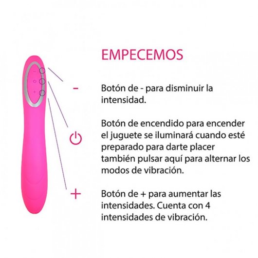 500Cosmetics Boomerang Vibrador con Estimulación Vaginal