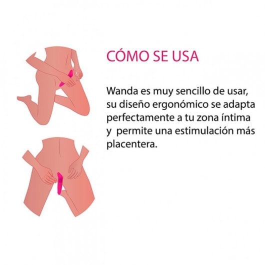 500Cosmetics Wanda Vibrador Estimulador Vaginal
