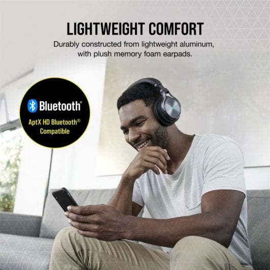 Corsair VIRTUOSO RGB WIRELESS XT Slate Headset Gaming Sem Fios