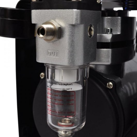 Compresseur aérographe VidaXL 3L 125W + 3 pistolets