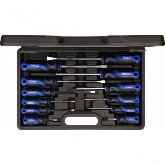Brilliant Tools Juego de Destornilladores 12 Piezas