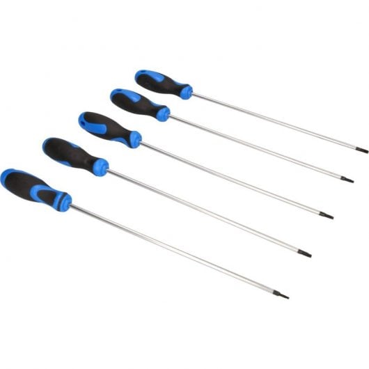 Brilliant Tools Juego de Destornilladores Torx 5 Piezas