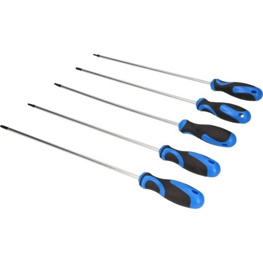 Brilliant Tools Juego de Destornilladores Torx 5 Piezas