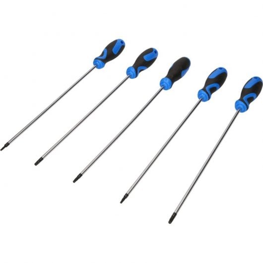 Brilliant Tools Juego de Destornilladores Torx 5 Piezas