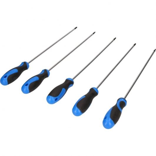 Brilliant Tools Juego de Destornilladores Torx 5 Piezas