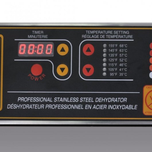 VidaXL Deshidratadora de Alimentos 10 Bandejas