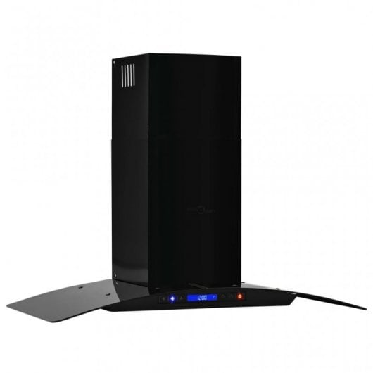 VidaXL Campana Decorativa 90cm D Negra