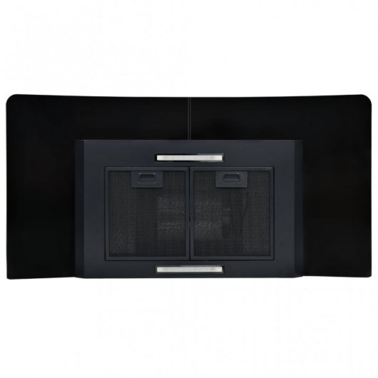 VidaXL Campana Decorativa 90cm D Negra