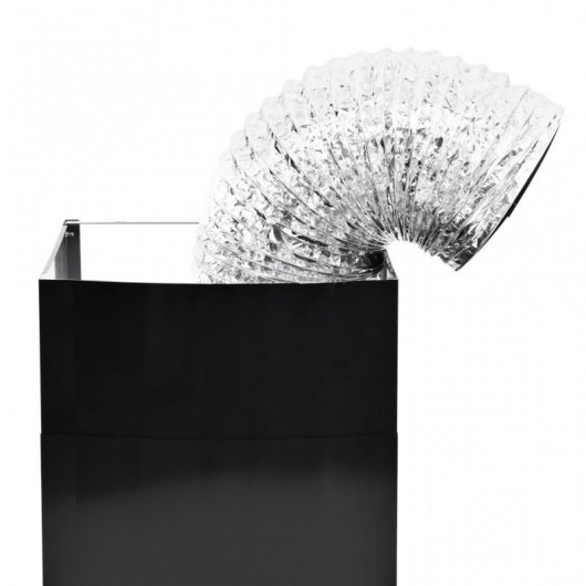 VidaXL Campana Decorativa 90cm D Negra