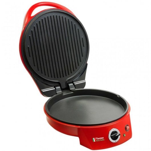 Bestron APZ400 Parrilla/Horno para Pizza de Sobremesa 1800W Rojo