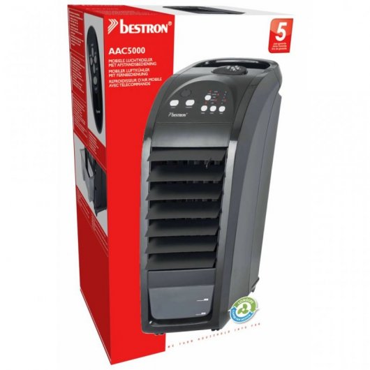 Brestron Purificador/Humidificador de Aire Portátil 4.5L 70W Negro