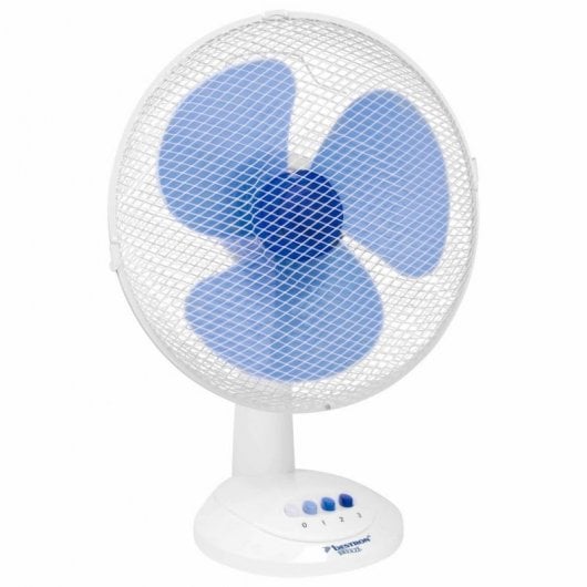 Bestron Ventilador de Sobremesa 40W Blanco