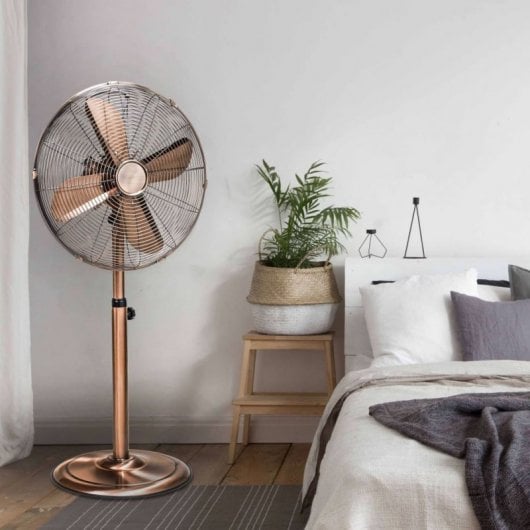 Bestron Ventilador de Pie 50W Cobre