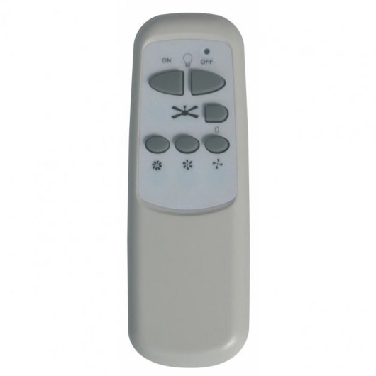 Bestron Ventilateur de Plafond avec Lumière et Contrôle 60W Argent Clair