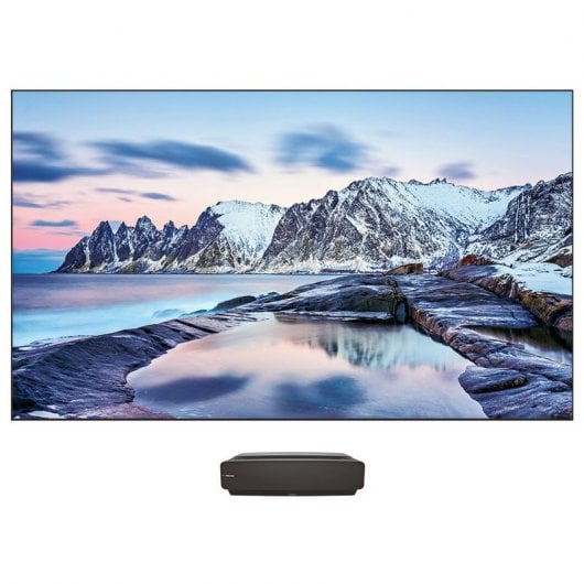 Hisense 100L5F-B12 Proyector Smart Laser TV DLP 4K HDR10 2700 Lúmenes + Pantalla 100"