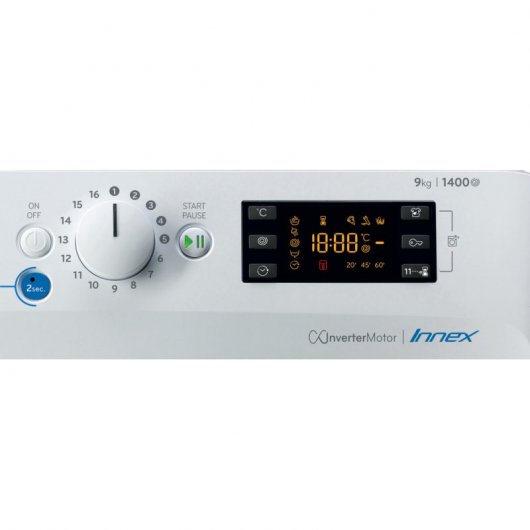 Indesit BWE 91484X WS SPT N lavadora de Carga frontal 9 kg C Blanco