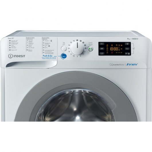 Indesit BWE 91484X WS SPT N lavadora de Carga frontal 9 kg C Blanco