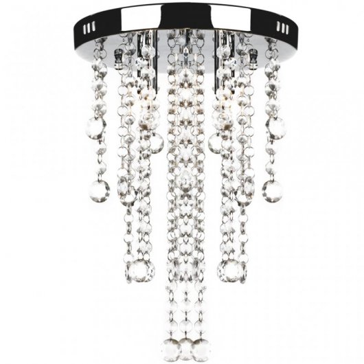Lampada a Sospensione VidaXL in Metallo con Decori 3xG9