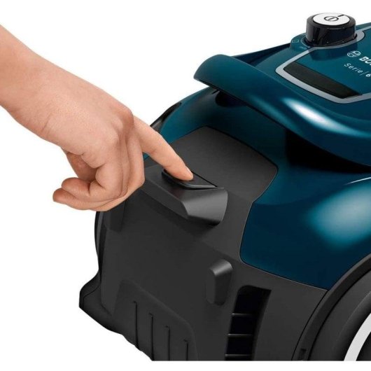 Aspirador sem Saco Bosch Serie 6 BGS41FAM 600W Filtro HEPA 2,4L Pavimentos Delicados