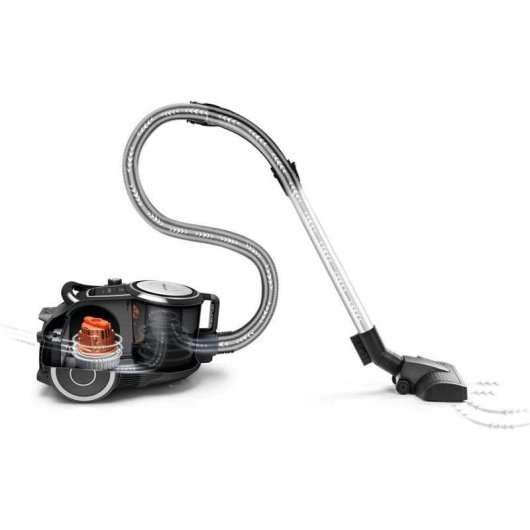 Aspirador sem Saco Bosch Serie 6 BGS41FAM 600W Filtro HEPA 2,4L Pavimentos Delicados