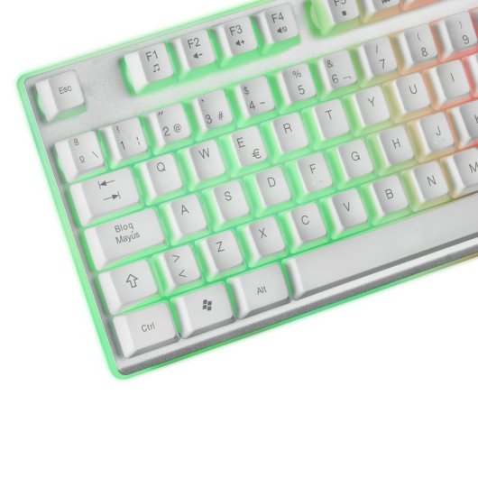 Mars Gaming MCPX Combo tastiera + mouse + tappetino per mouse XXL bianco